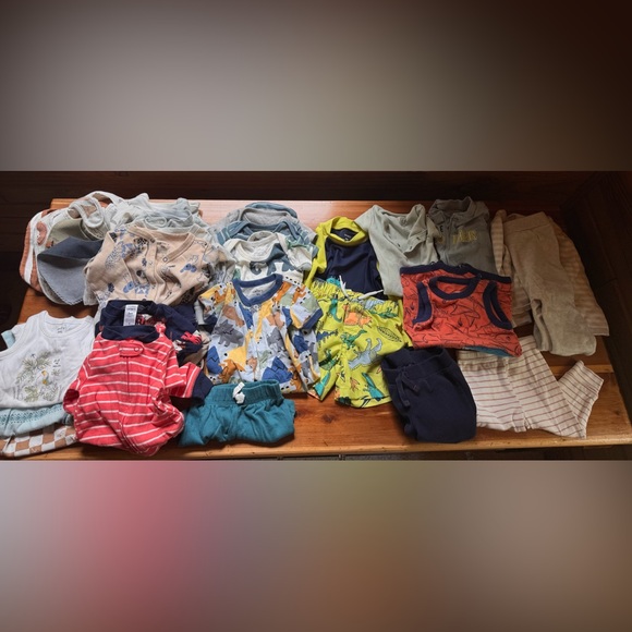 Baby Boy Clothing Bundle – 0–9 Months – 25 Pieces - Picture 1 of 6